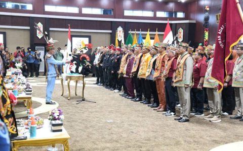 Gubernur Agustiar Sabran Lantik DAD 8 Kabupaten/Kota dan BATAMAD 4 Kabupaten