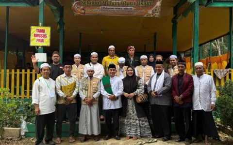 Wabup Rahmanto Perkuat Sinergi dengan Ulama pada Peringatan 1 Muharram 1448 H di Baras Kuning