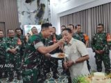 Dandim 1013/Muara Teweh Beri Kejutan Ulang Tahun Bupati Murung Raya