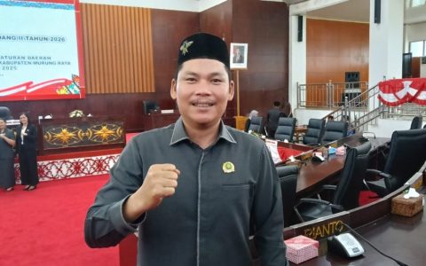 Mahyono Hadiri Rapat Paripurna Pembahasan Raperda APBD 2025