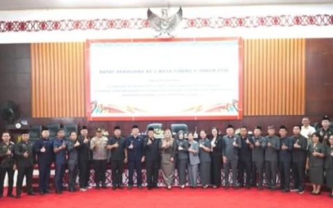 Fraksi-Fraksi DPRD Murung Raya Setujui Raperda Pertanggungjawaban APBD 2025