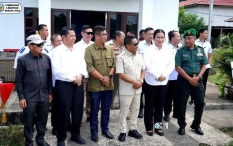 Bupati Heriyus Sambut Wakil Gubernur Kalteng