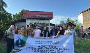 Reses di Dirung Pundu dan Dirung Pinang, Dina Maulidah Serap Aspirasi Air Bersih, Listrik, dan Infrastruktur