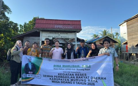 Reses di Dirung Pundu dan Dirung Pinang, Dina Maulidah Serap Aspirasi Air Bersih, Listrik, dan Infrastruktur