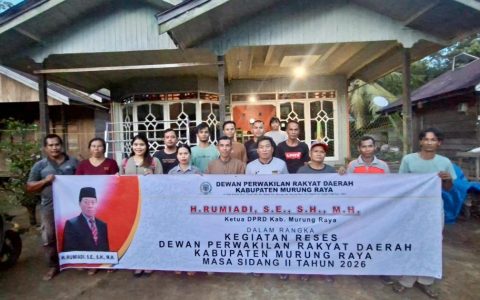 Reses di Desa Baloi, Ketua DPRD Murung Raya Tampung Aspirasi Warga, Pertanian dan Infrastruktur Jadi Prioritas