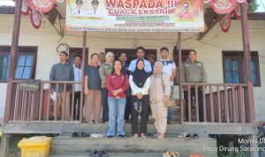 Perkuat Tata Kelola Desa, Kecamatan Barito Tuhup Raya Lakukan Monev APBDes di Desa Dirung Sararong