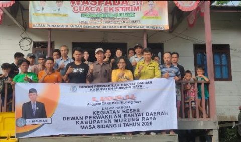 Barlin Serap Aspirasi Warga Dirung Sararong, Infrastruktur DAS Tuhup Jadi Prioritas