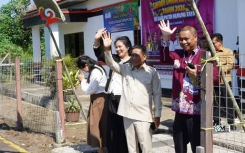Bupati Murung Raya Lepas Kepulangan Wagub Kalteng Usai Buka Sinode Umum XXV GKE