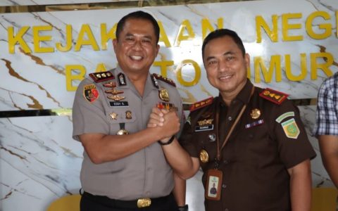 Kapolres Bartim Jalin Sinergi dengan Kejaksaan Negeri