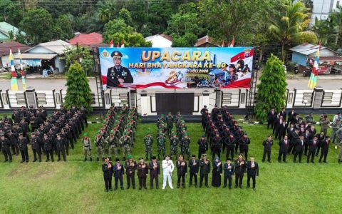 Semangat Bhayangkara Warnai Upacara Khidmat di Bartim
