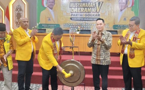 Wabup Rahmanto Muhidin Ajak Kader Golkar Perkuat Konsolidasi dan Sinergi Pembangunan