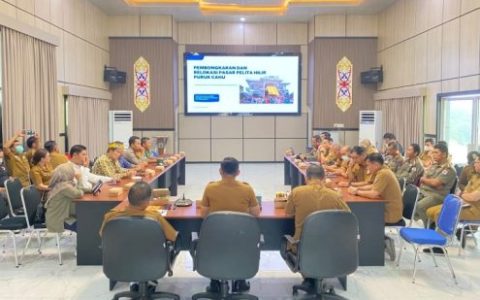 Pemkab Murung Raya Matangkan Relokasi Pedagang Pasar Pelita Hilir