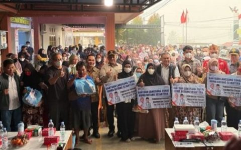 Wabup Rahmanto Apresiasi Penyaluran Bantuan Pangan dan Program KHBS dari Pemprov Kalteng
