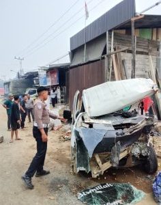 Laka Maut di Rangen, Satlantas Bartim Langsung Lakukan TPTKP