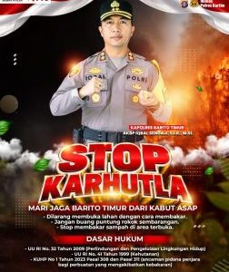 Kapolres Bartim: Pencegahan Karhutla Tanggung Jawab Bersama