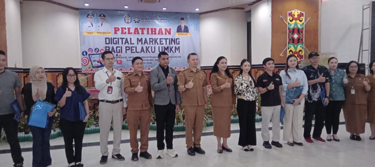 Pelatihan Digital Marketing, Pemkab Murung Raya Dorong UMKM Perluas Pasar