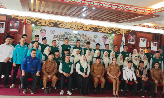 Rahmanto Lepas Kafilah FSQ Murung Raya, Targetkan Prestasi hingga Tingkat Nasional